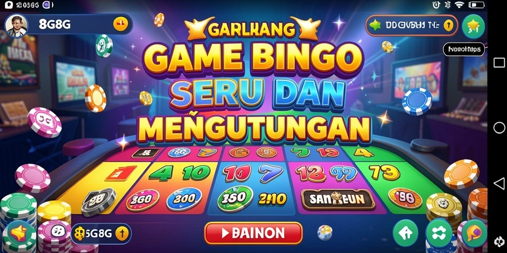 Tampilan gameplay seru dalam 8G8G yang penuh warna.