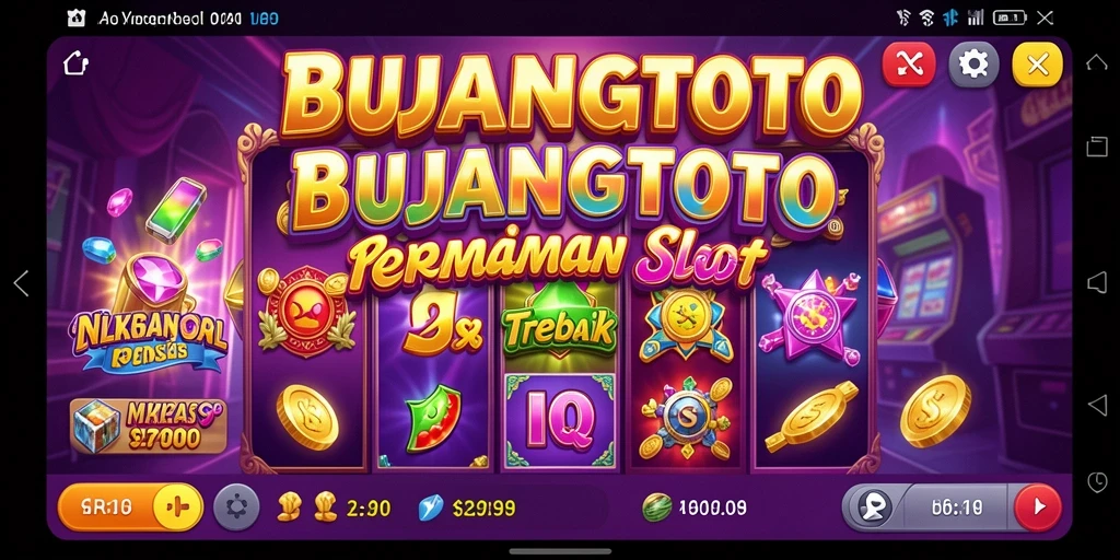 Screenshot gameplay BUJANGTOTO yang menunjukkan serunya permainan slot.
