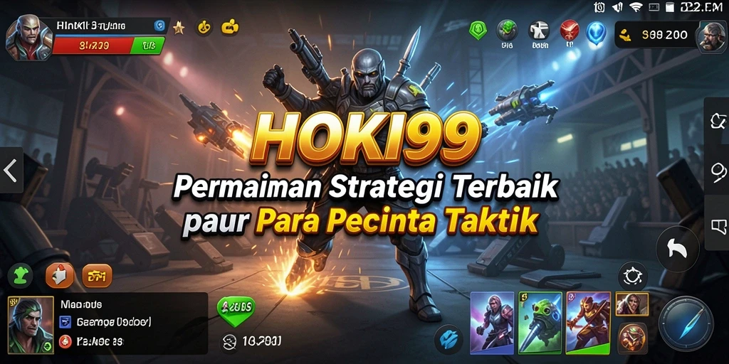 Tangkapan layar gameplay HOKI99 menampilkan aksi strategis yang mendebarkan.