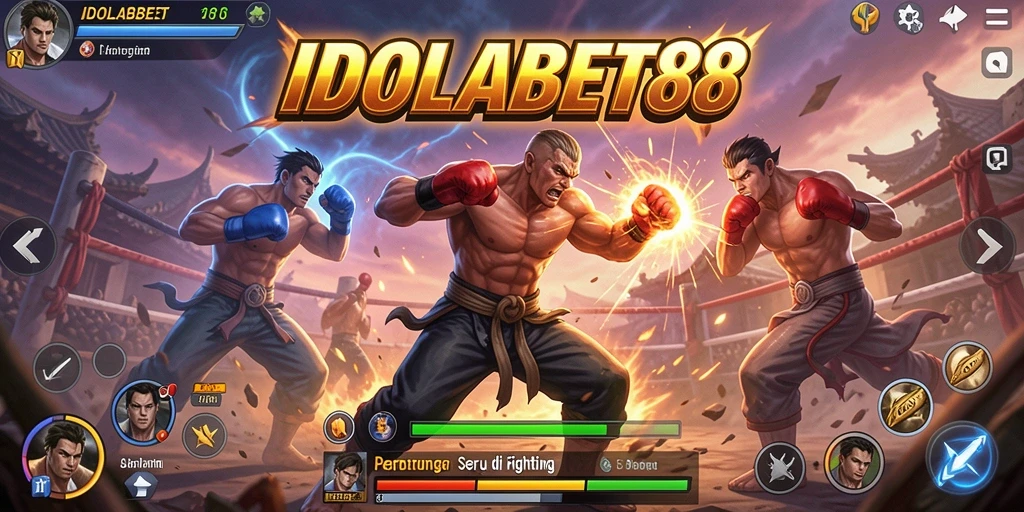 Screenshot dari gameplay yang mendebarkan di IDOLABET88.