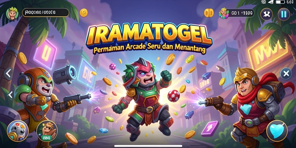 Gameplay seru dan menantang dari IRAMATOGEL
