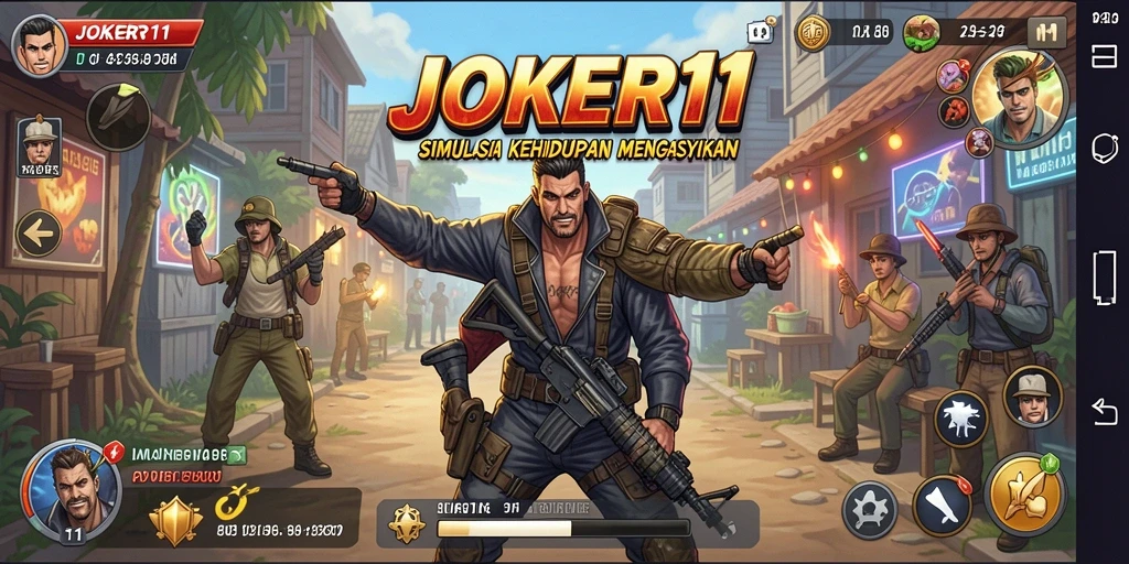 Tampilan gameplay JOKER11 yang menarik dan interaktif.