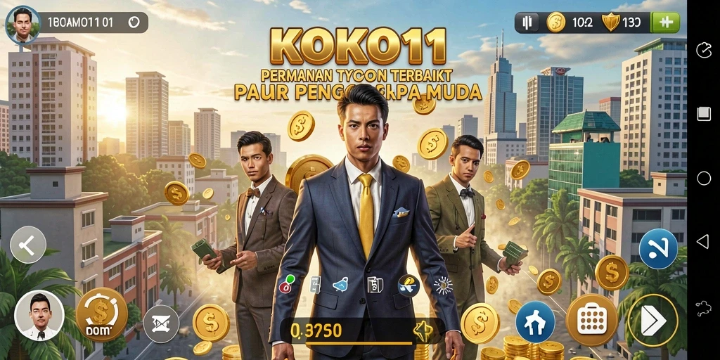 Tampilan gameplay KOKO11 yang menarik dan interaktif.