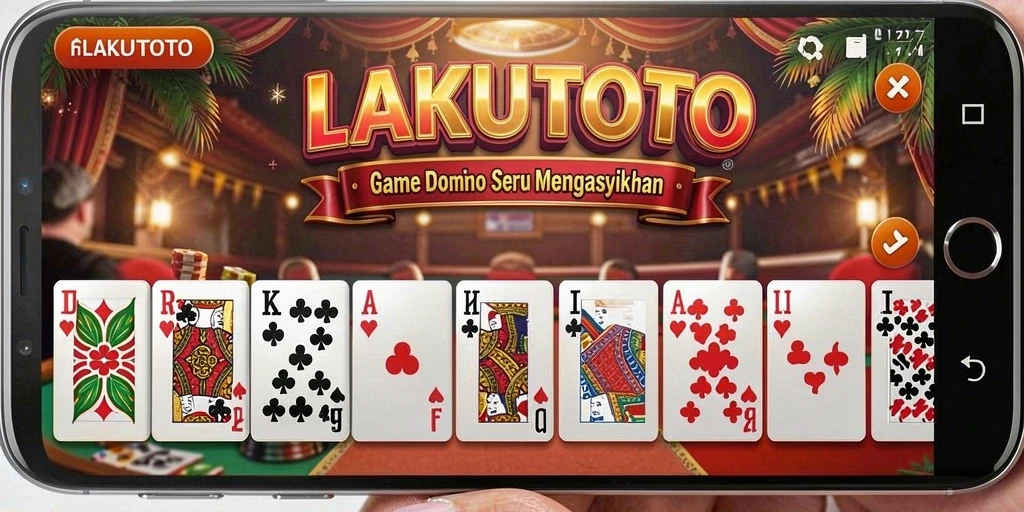 Tampilan gameplay Domino yang dinamis dan menyenangkan.