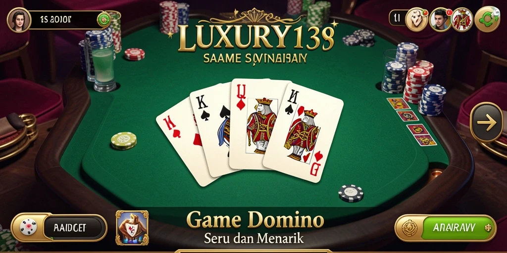 Tampilan gameplay LUXURY138 yang menarik dan interaktif.