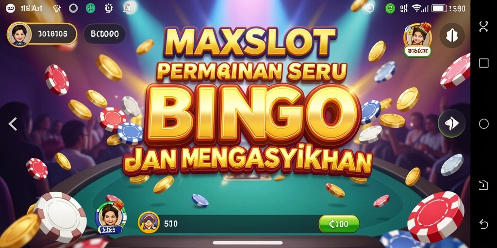 Tampilan menarik gameplay Bingo di MAXSLOT.