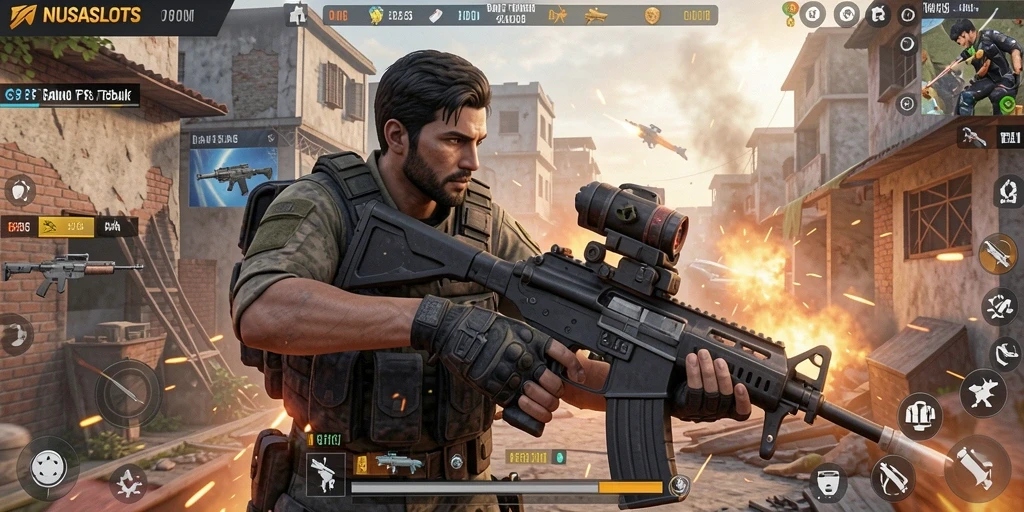 Tampilan gameplay seru dalam NUSASLOTS dengan aksi cepat dan strategis.