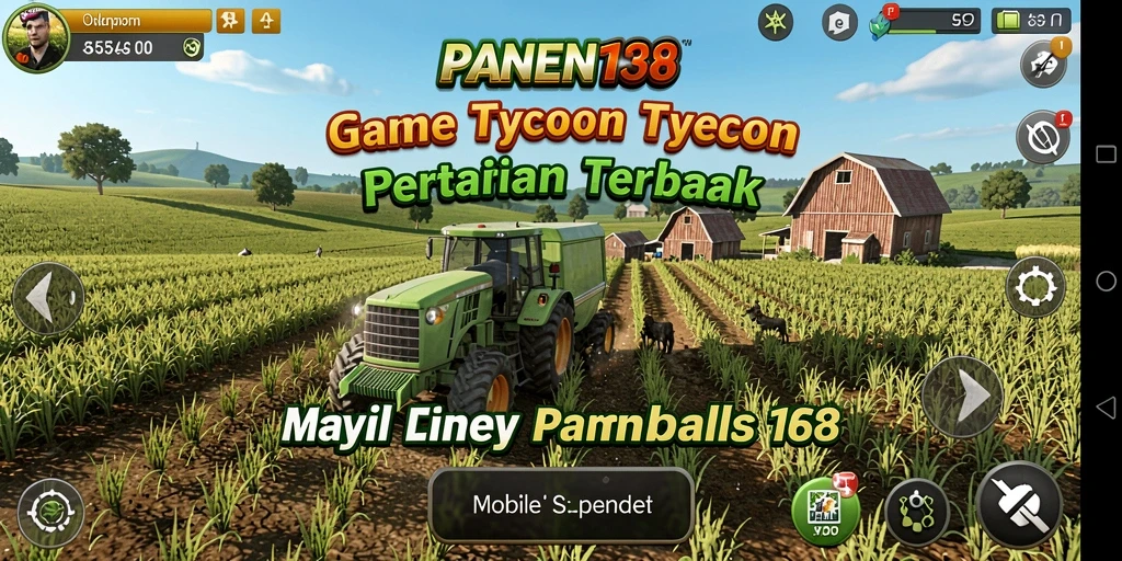Gameplay menarik dari PANEN138 yang menunjukkan pengelolaan pertanian.
