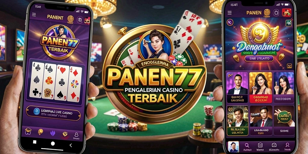 Tampilan gameplay Live Casino yang menarik di PANEN77.
