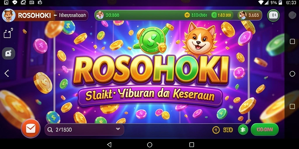 Tampilan Gameplay Slot di ROSOHOKI yang menawan.