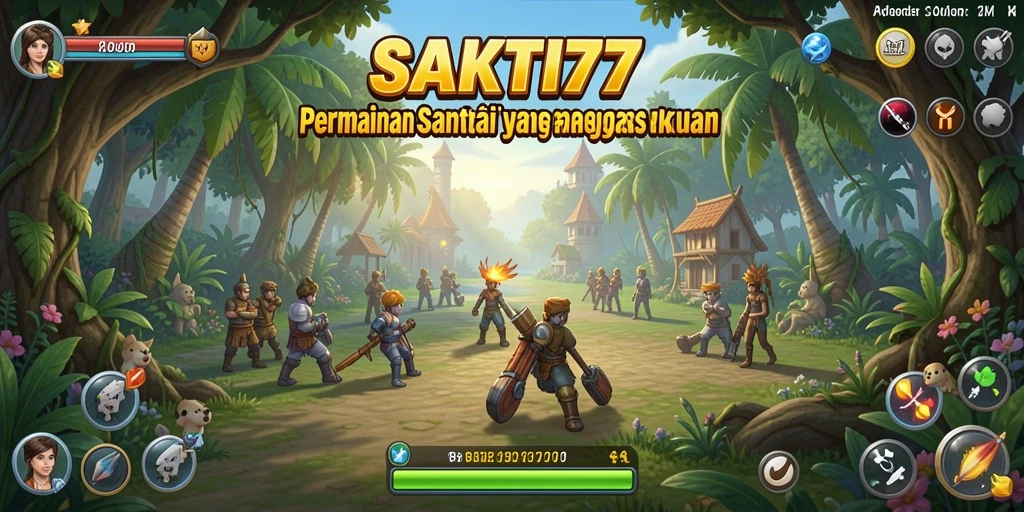 Tangkapan layar menampilkan gameplay santai SAKTI77 yang menarik.