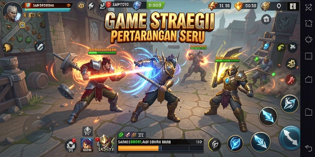 Tampilan seru aksi pertempuran dalam SAPITOTO.