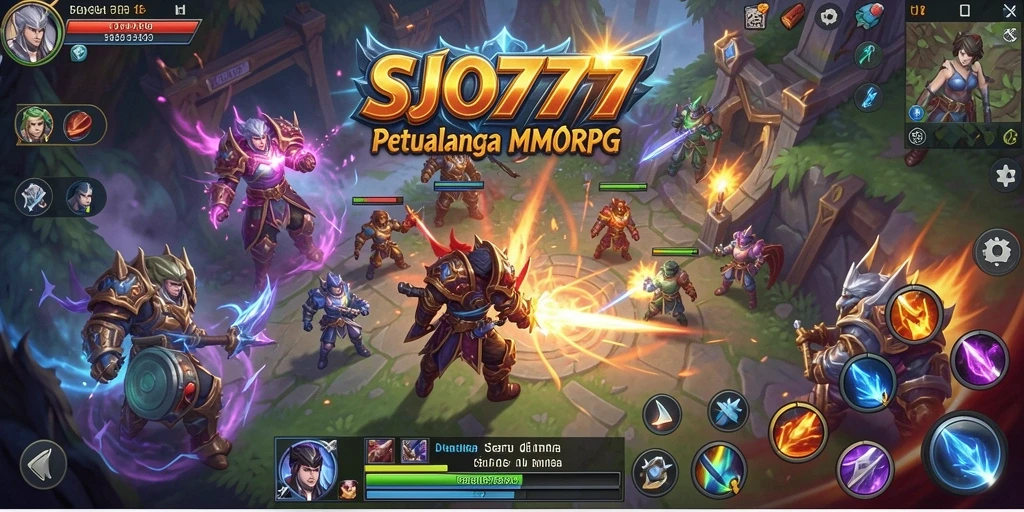Gameplay SJO777 yang menakjubkan dalam dunia MMORPG.